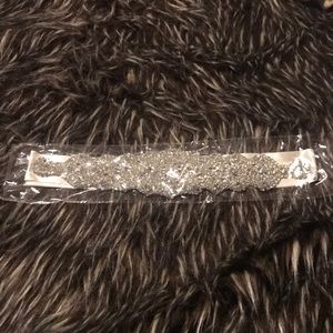 Bedazzled ribbon belt